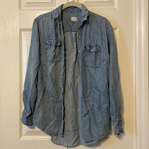 A New Day Button Down Top
